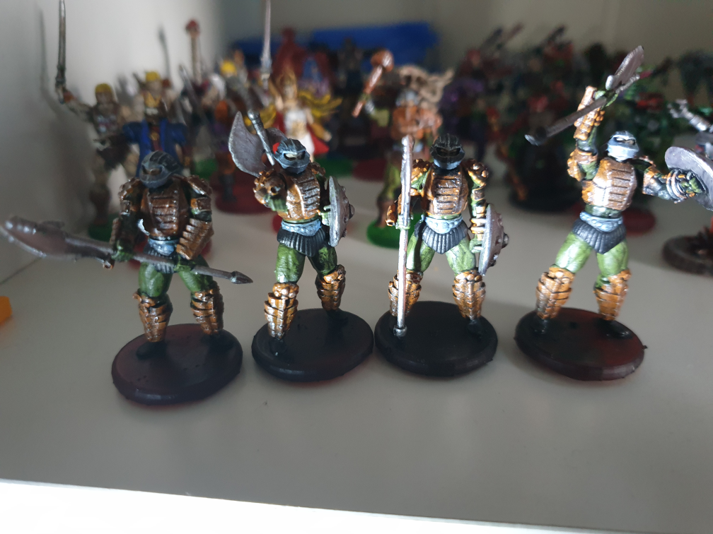 Royal Palace Guard - MOTU - 4x poses