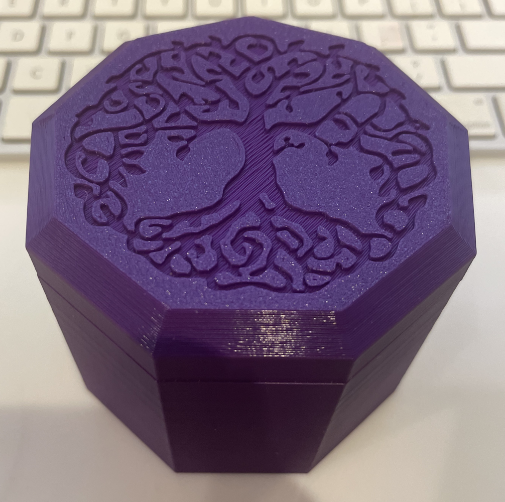 Tree of Life box - Nonagon