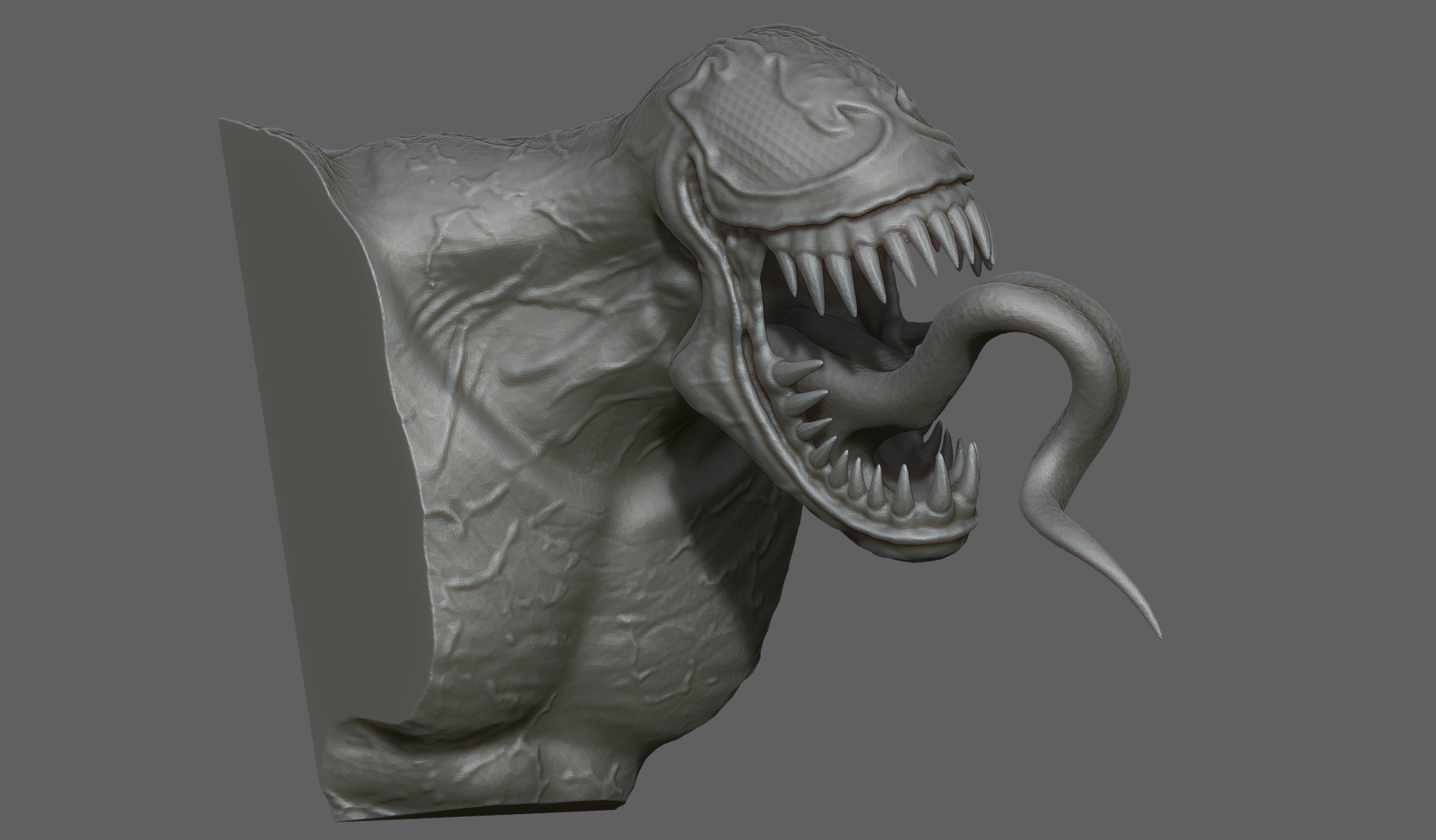 Venom_Bust_Sculpture