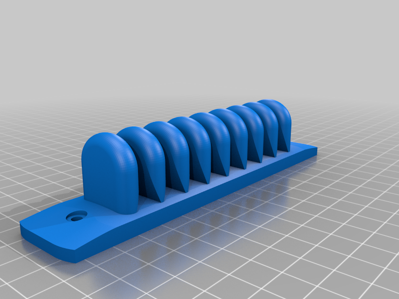 square cable management holder