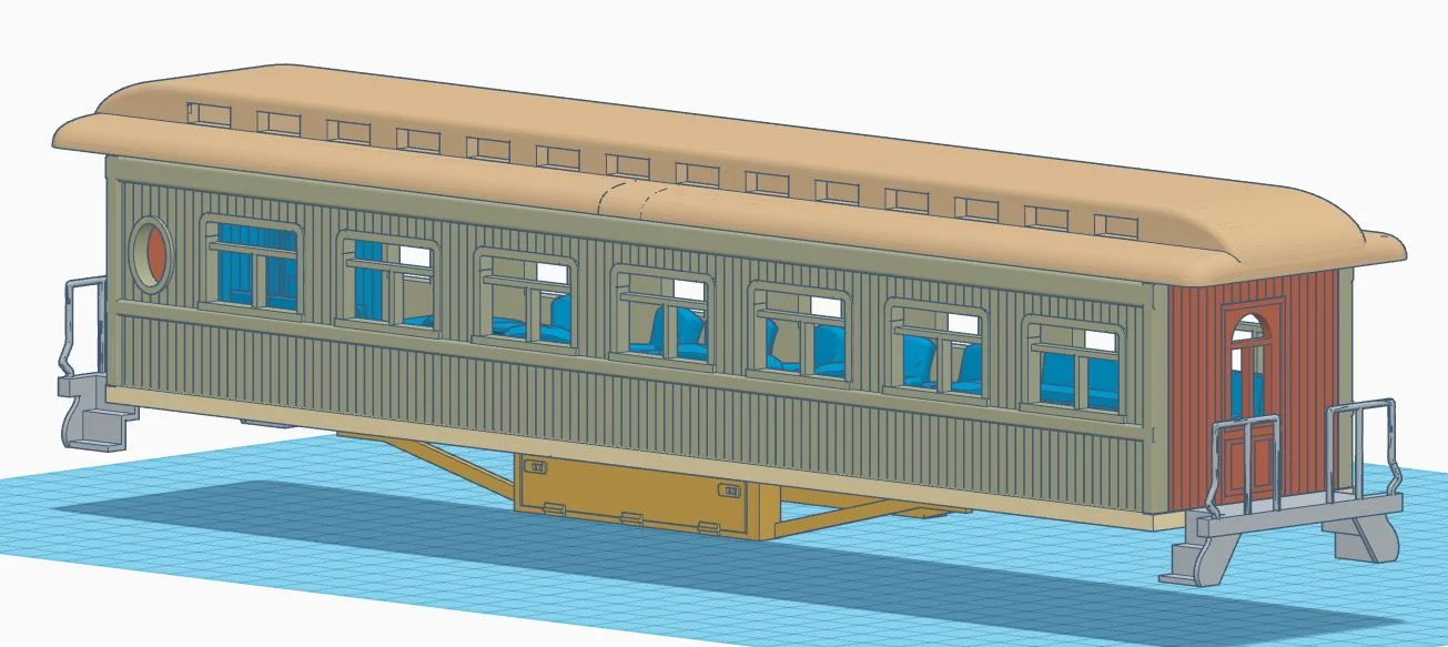 Overland 50ft Coaches in O-Gauge
