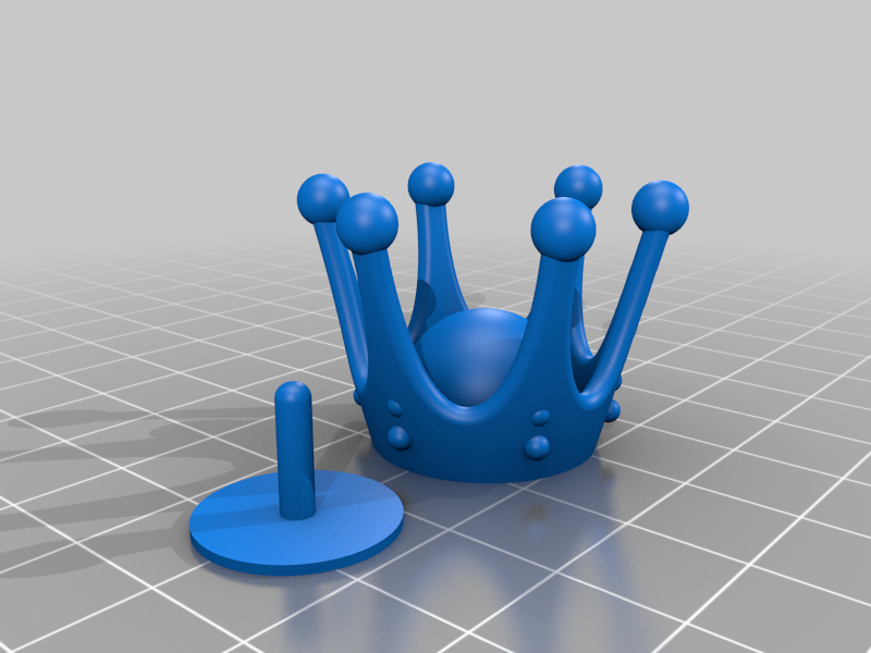 Little crown for Snapback cap
