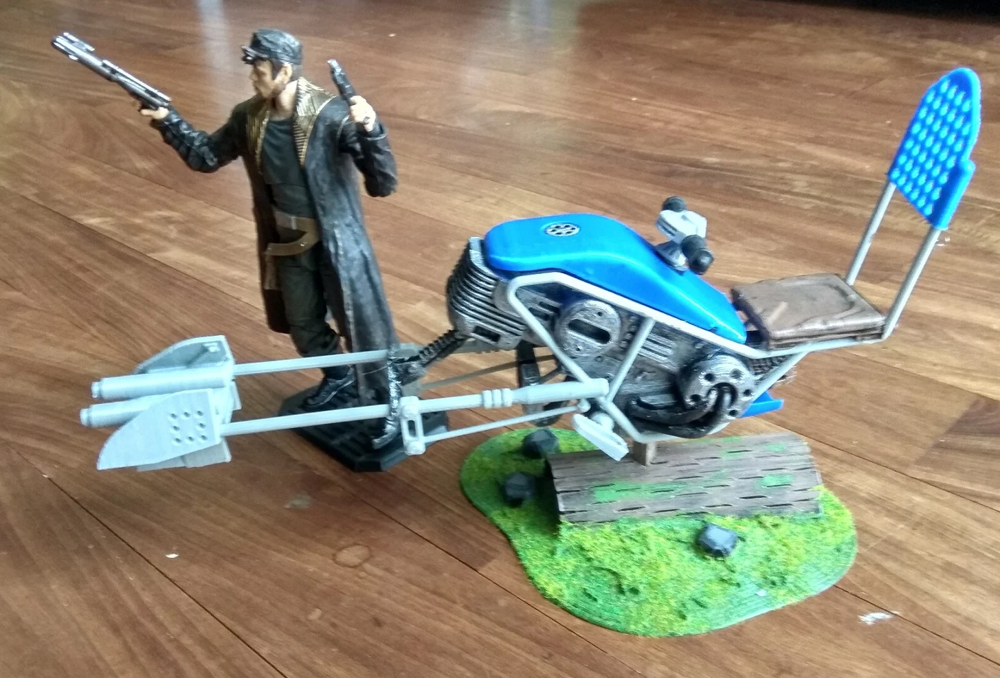 Star Wars Speeder bike lowrider concept study