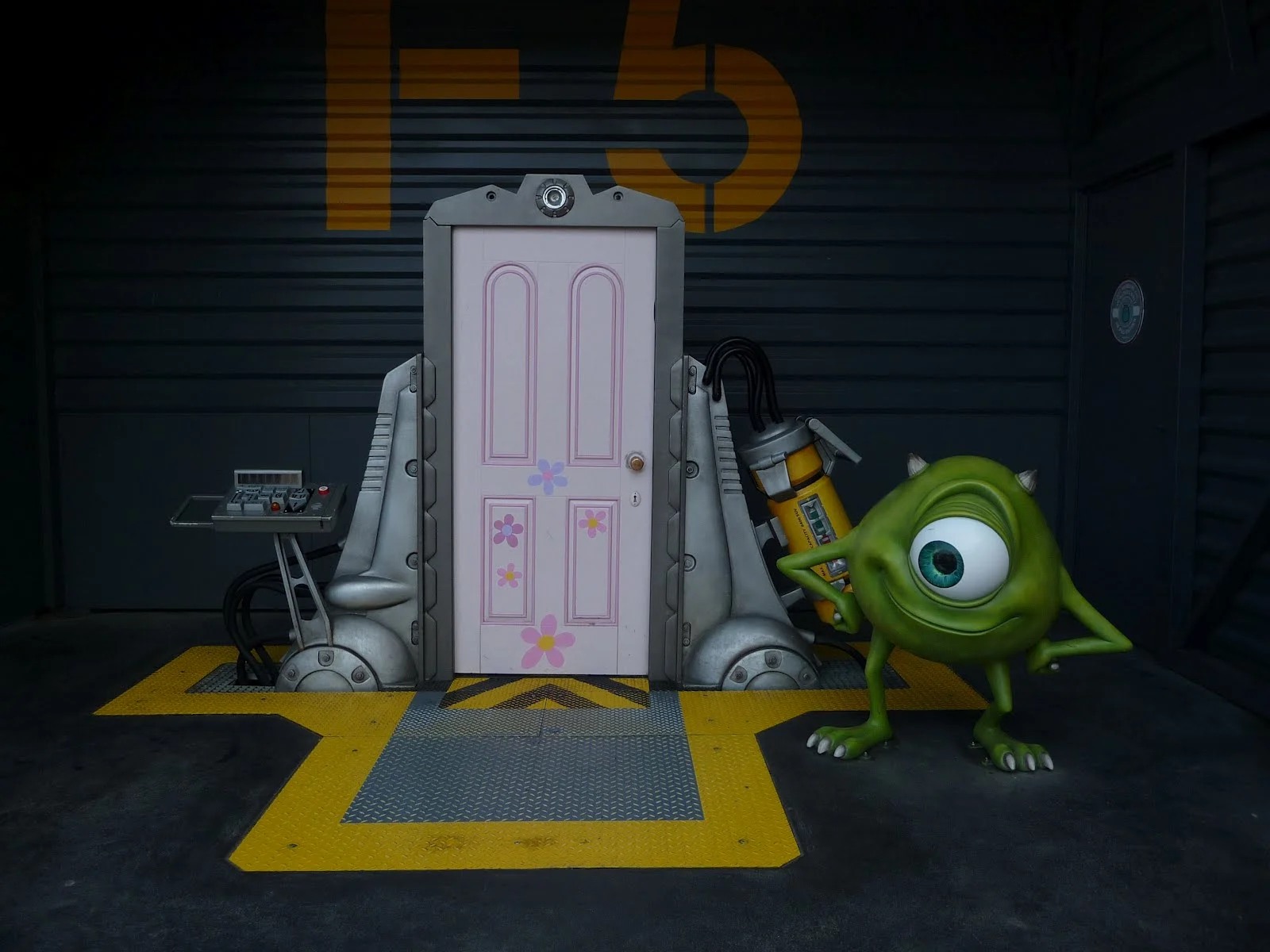 Monster's Inc Scare Door