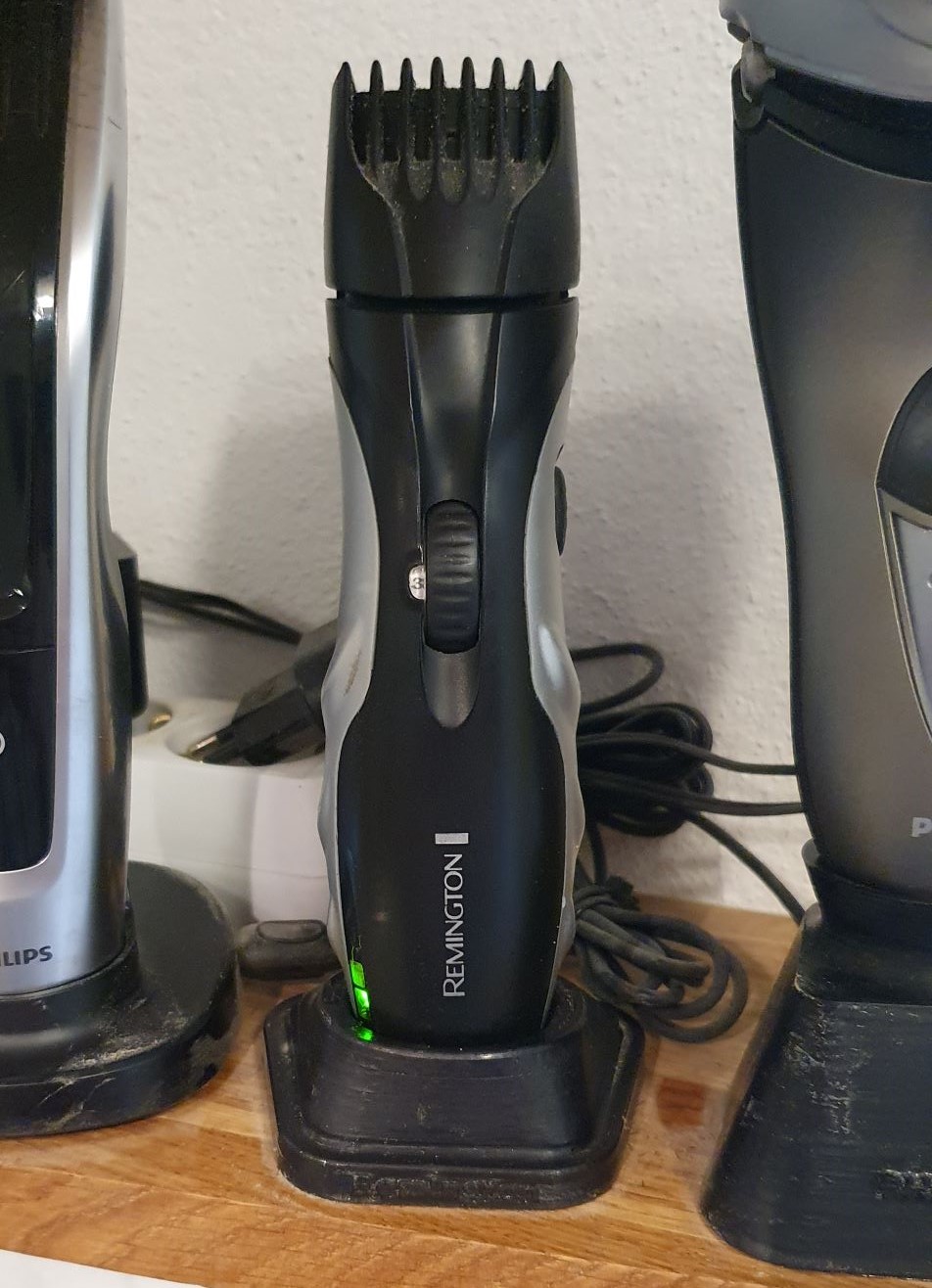 beard trimmer ramington docking station