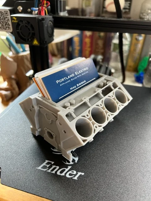 Deeper Engine Block Card Holder Remix