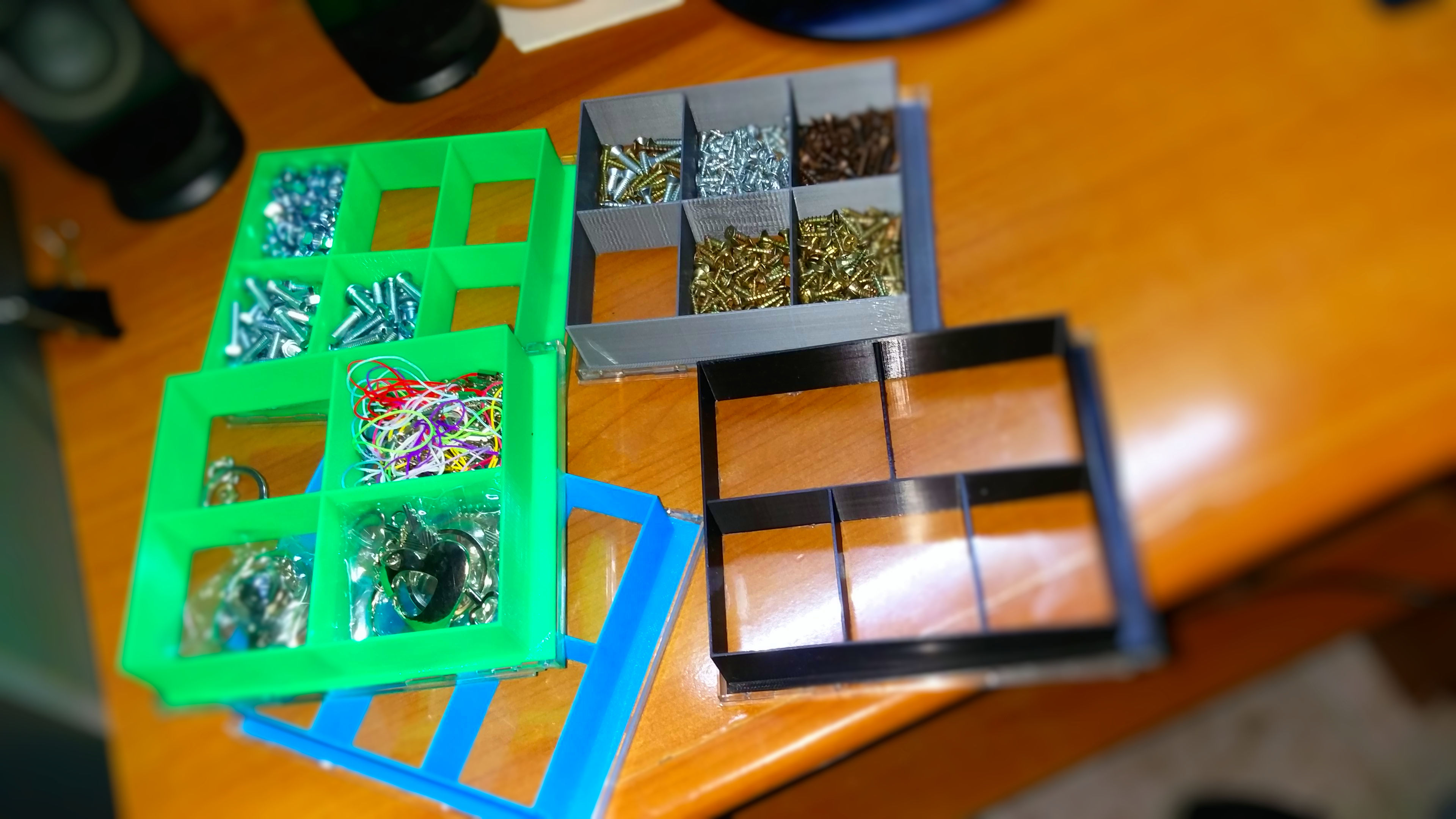 Recycle the cd holder in a drawers