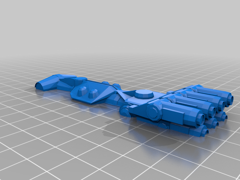 CR90 Corvette fixed model, FDM printable