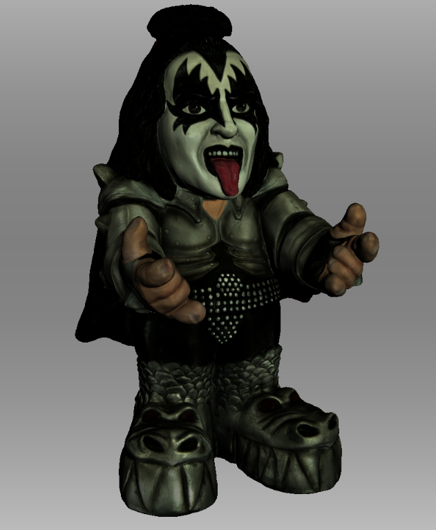 Kiss Gene Simmons 3D Scan