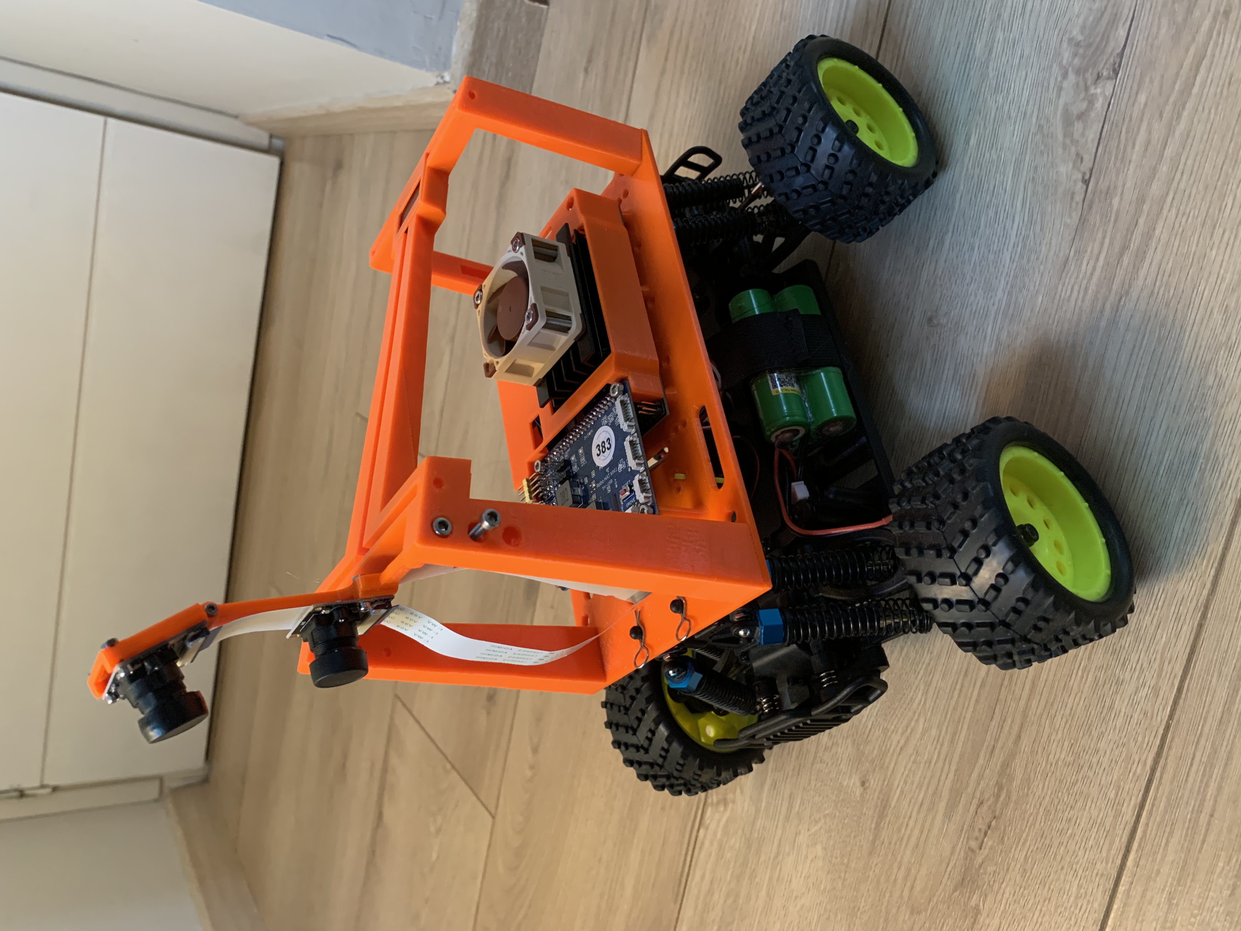 Donkeycar New Design + Jetson Nano Box cover for A02 & B01