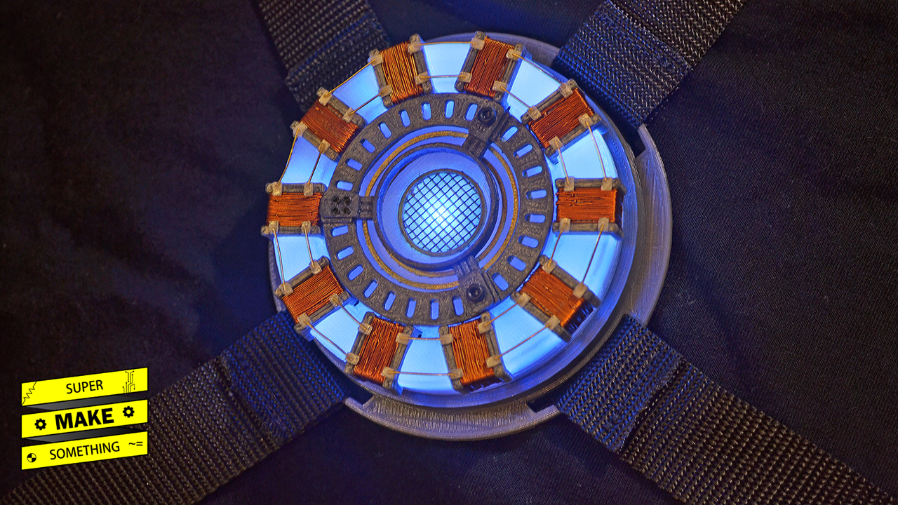 DIY 3D Printed Arc Reactor - Super Make Something Episode 15