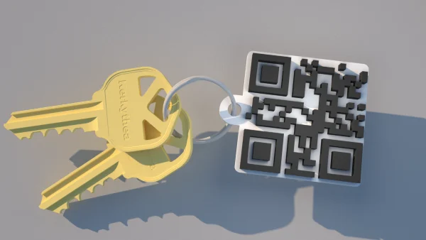 DIY QR CODE nametag !
