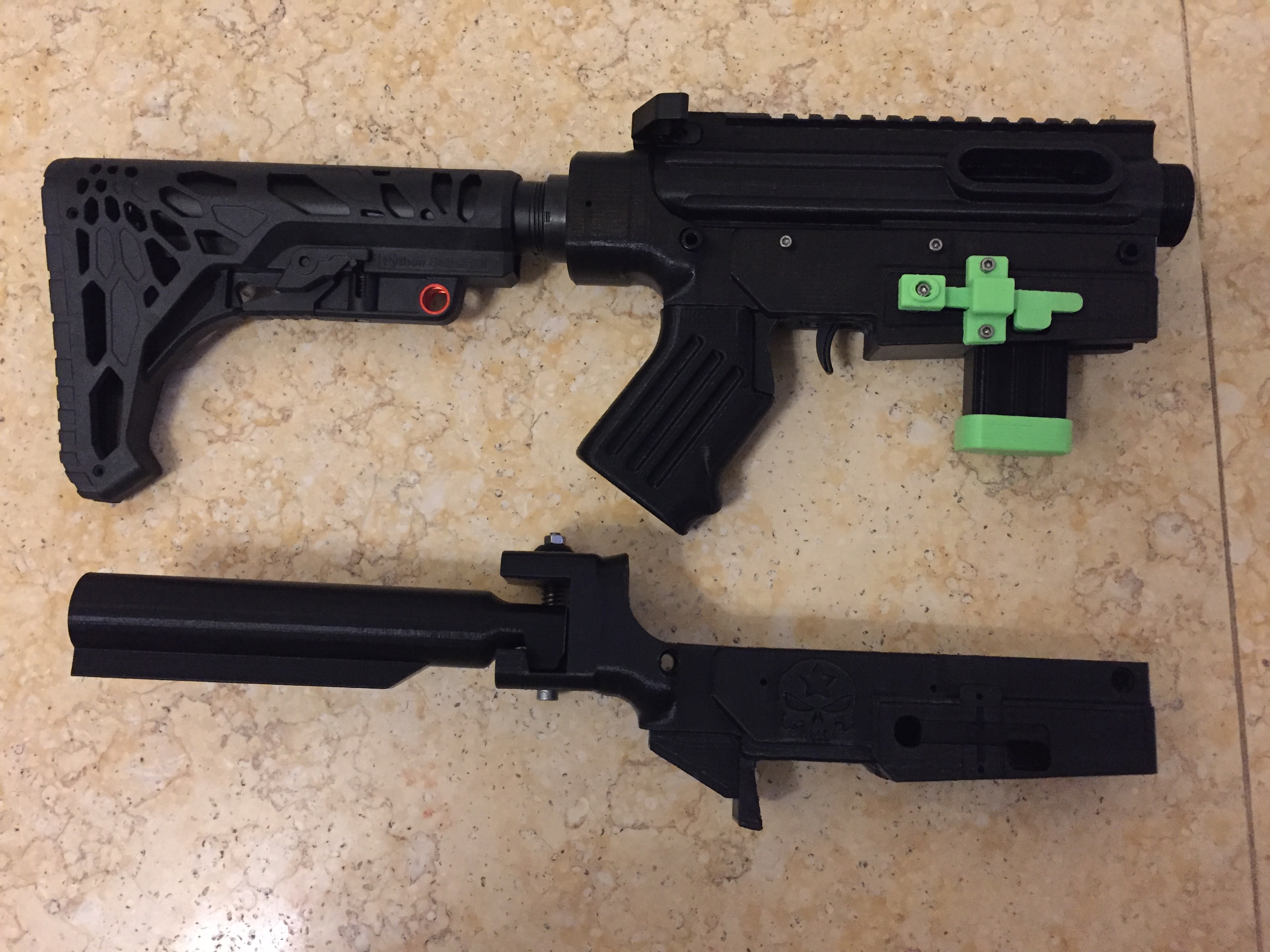 Minimalist AR 15 (PROP / REPLICA) Lower (PART 4)