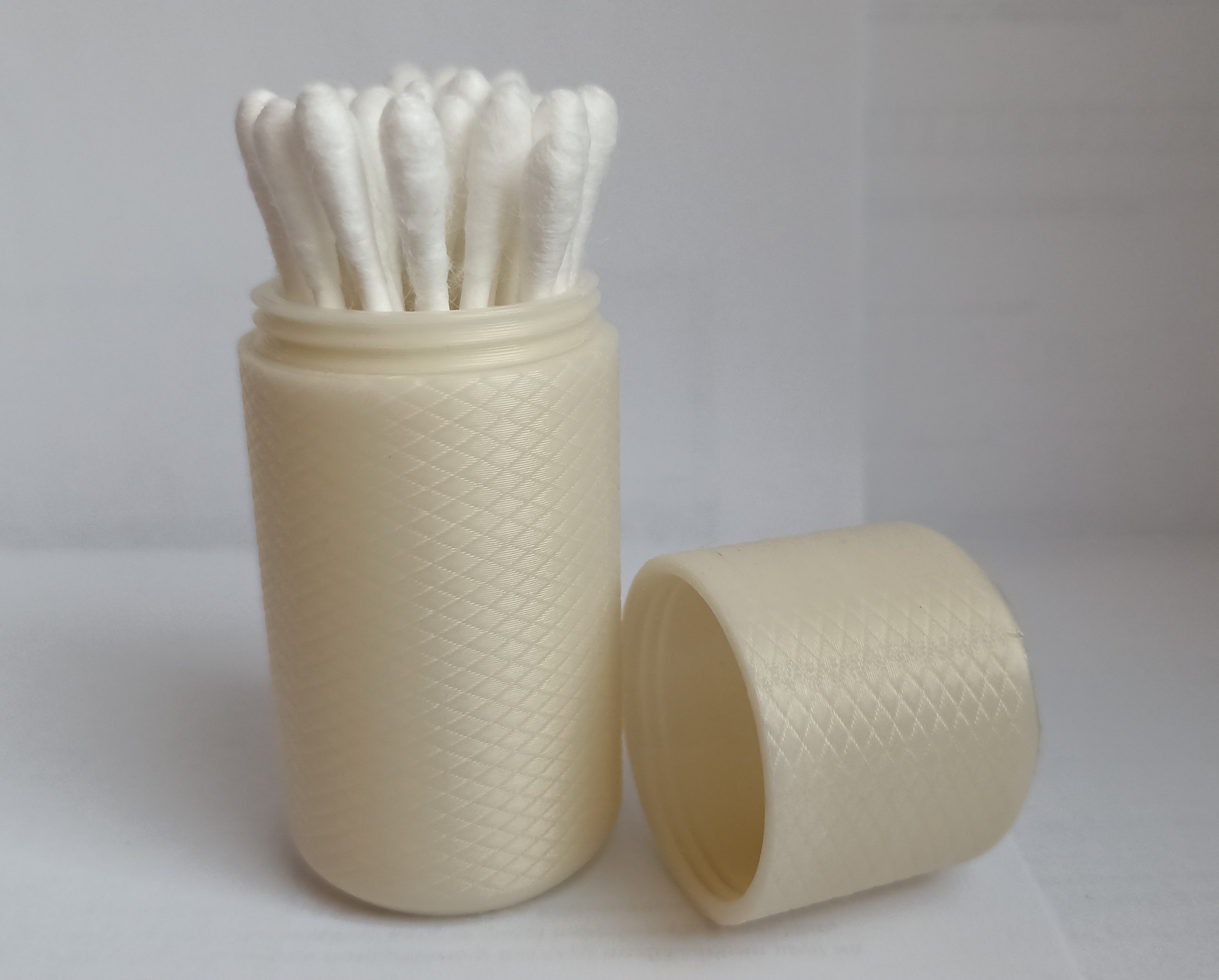 Travel container | Cotton swab
