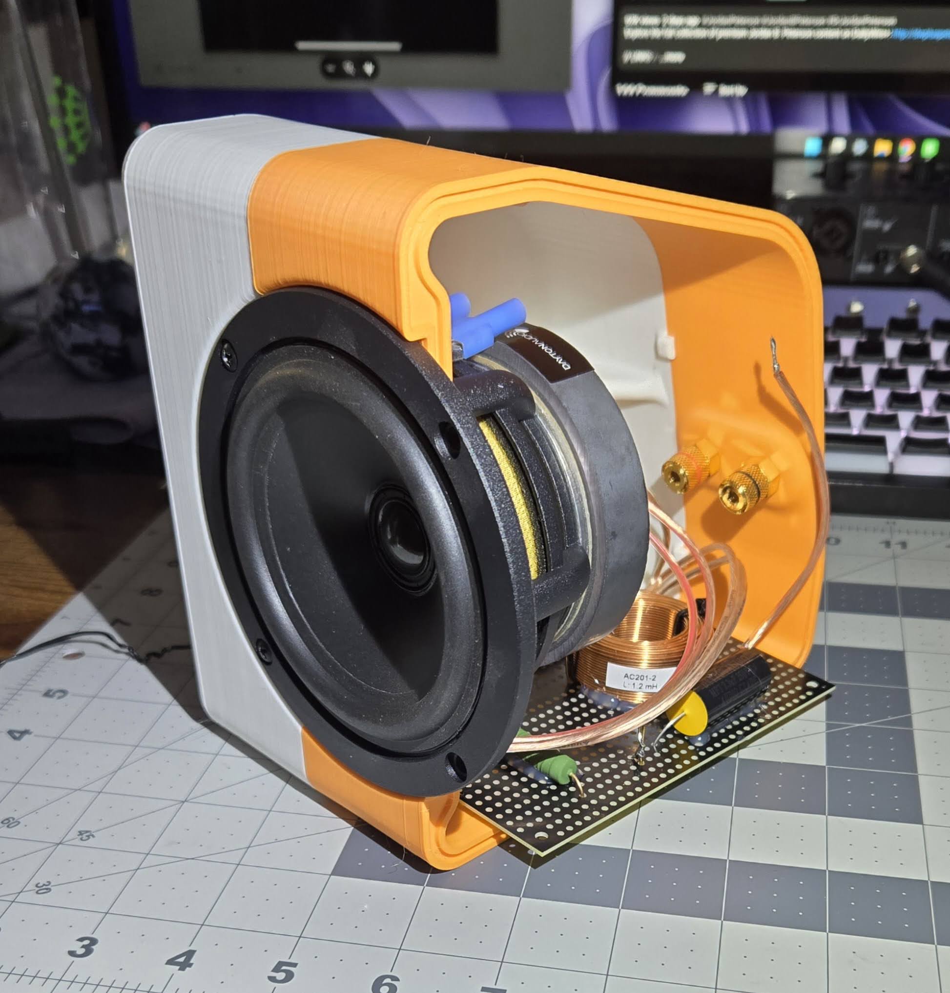 CX120 Easy build - 3D printed Speaker enclosure