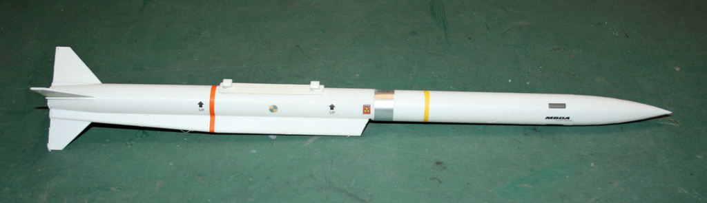 Meteor Missile 1/10 scale for JAS Gripen