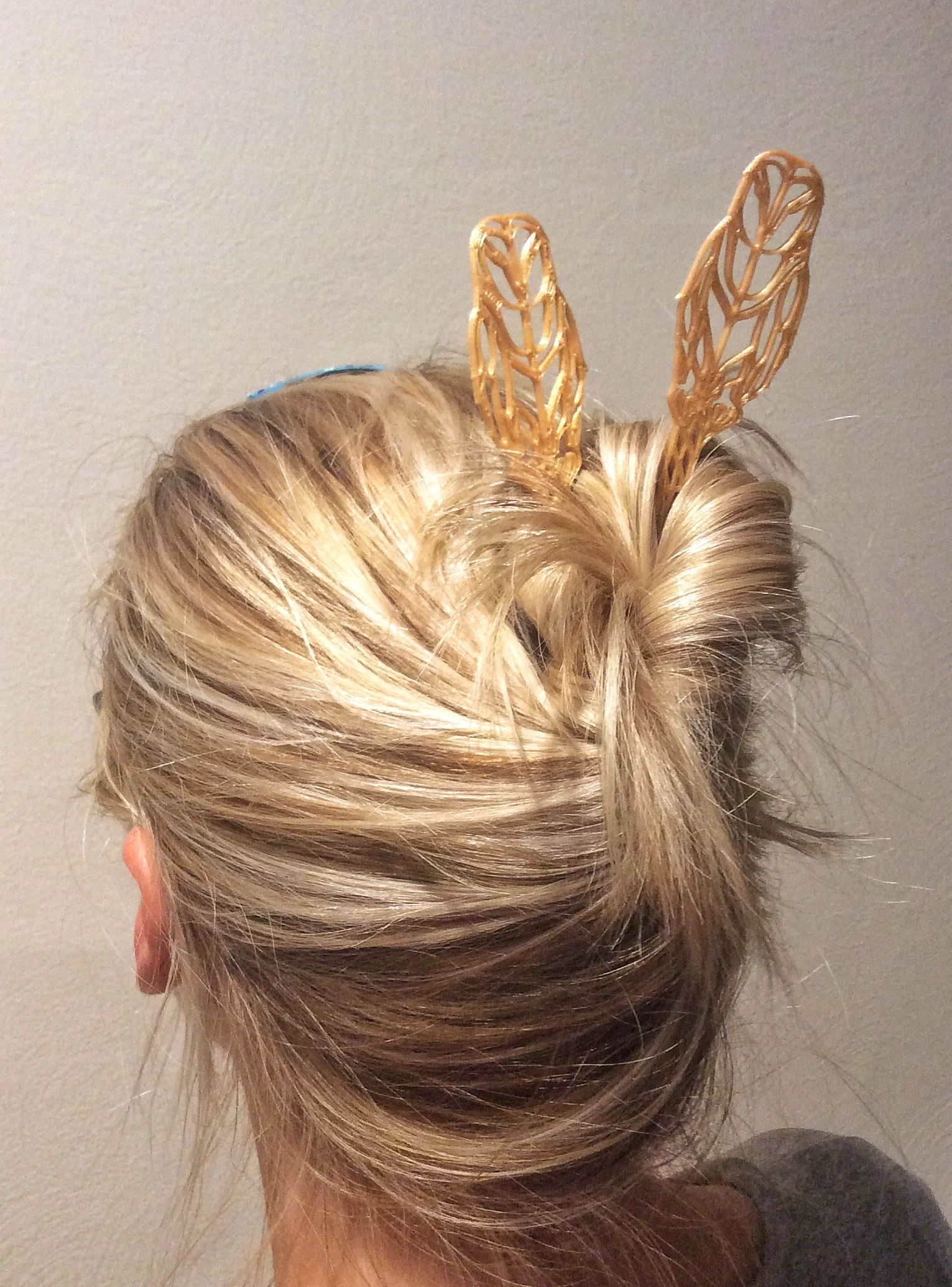 Barn Owl Hair Pin