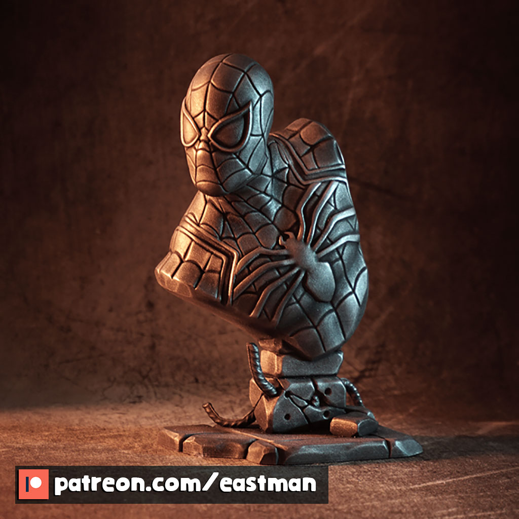 Spider-Man bust (fan art)