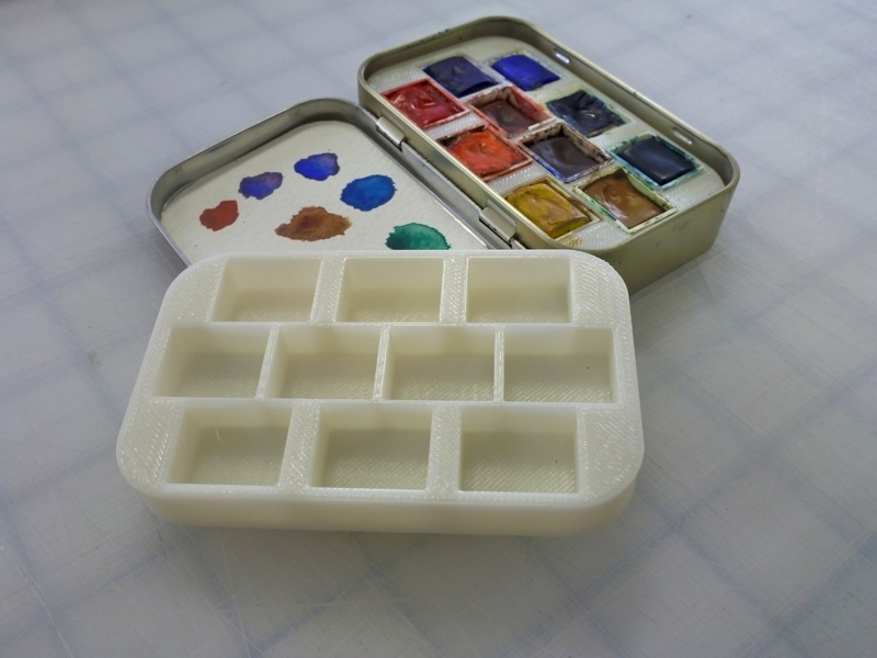 Altoids Tin Watercolor Palette