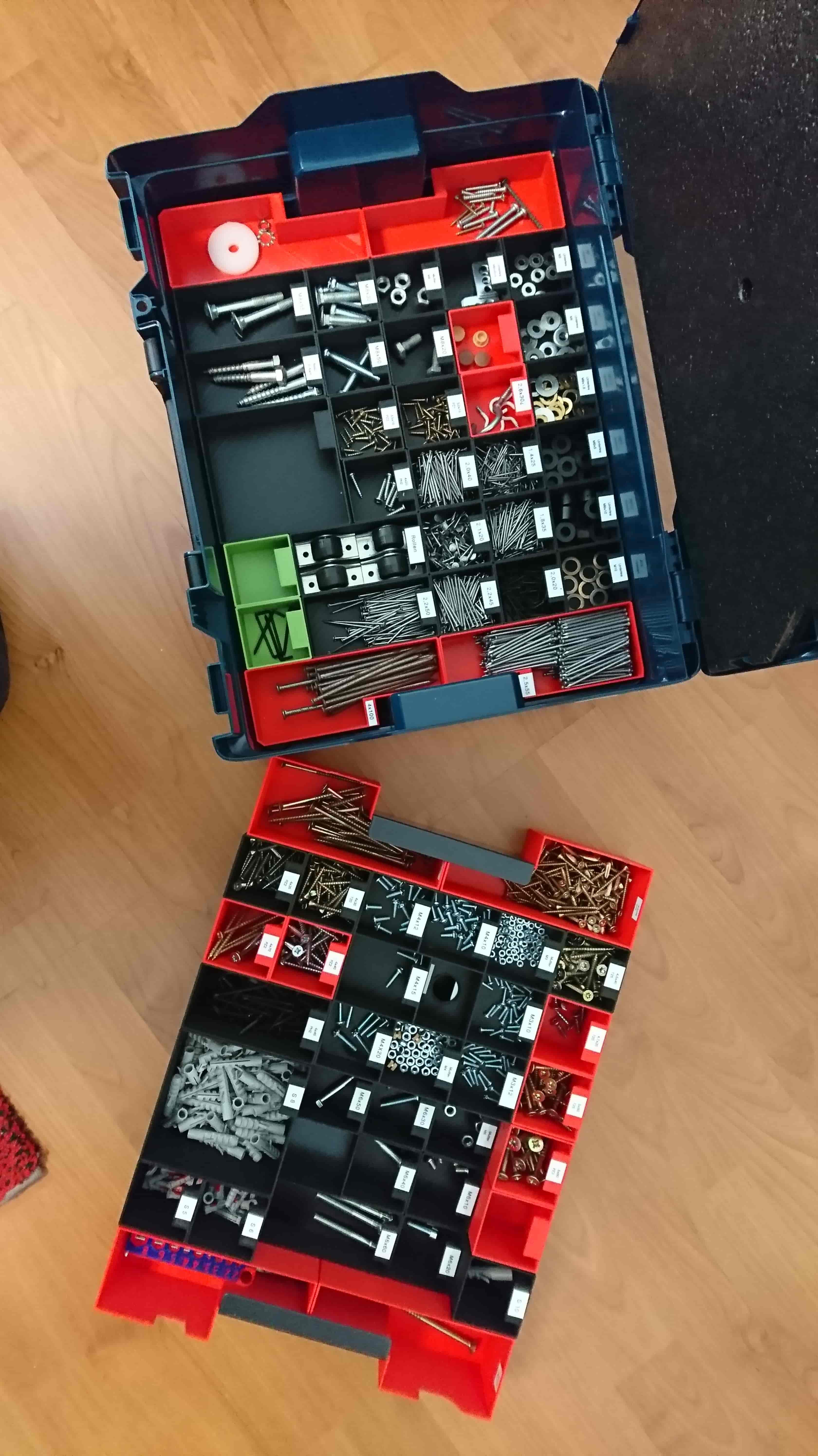 Sortimo L-BOXX 136 G4 sorting inserts