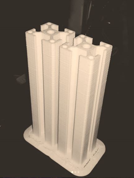 3D PRINTED PRUSA I3 MK3 ALUMINIUM EXTRUSION PROFILE