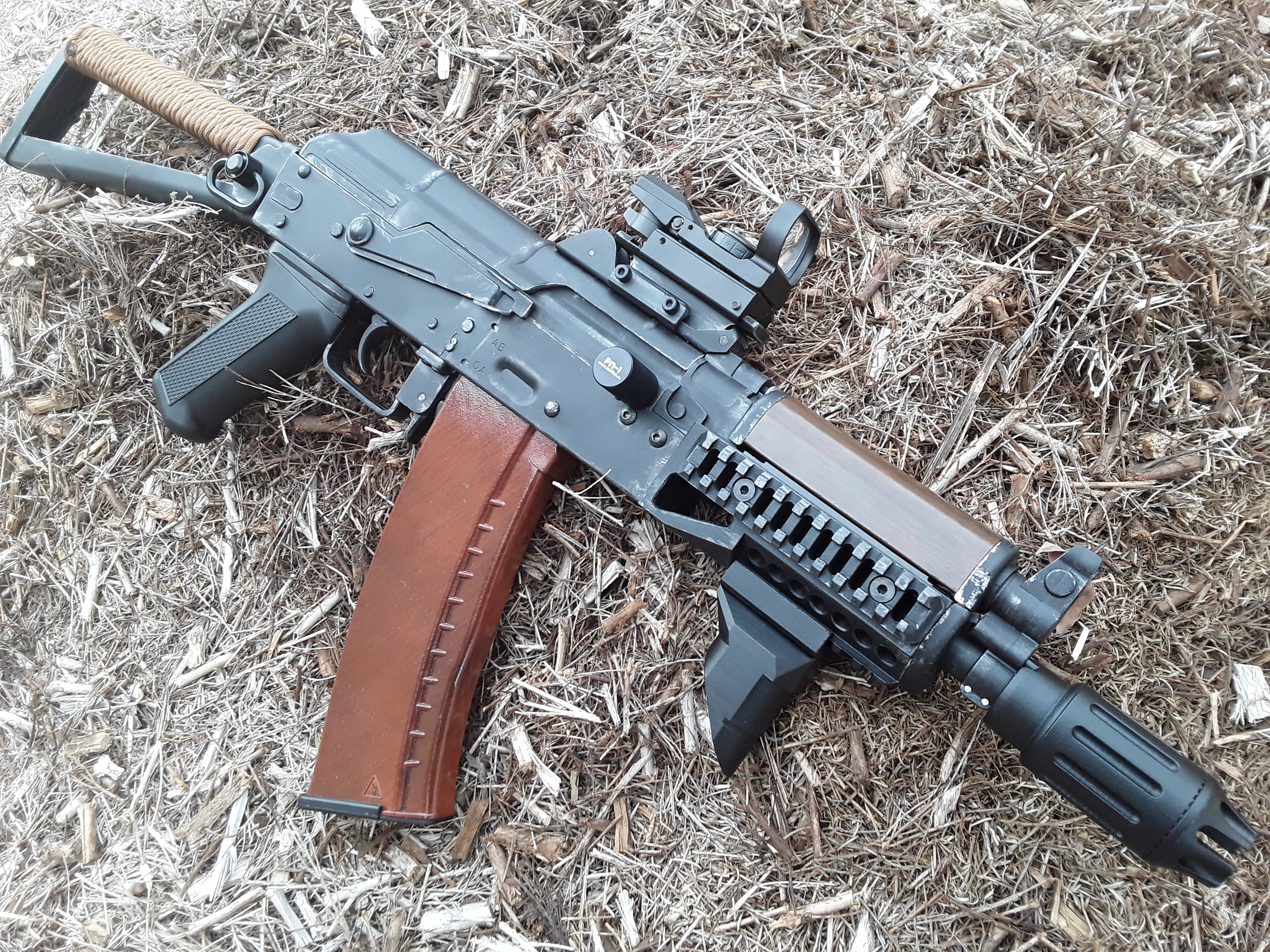 AK74u Jinming J12 lower handguard