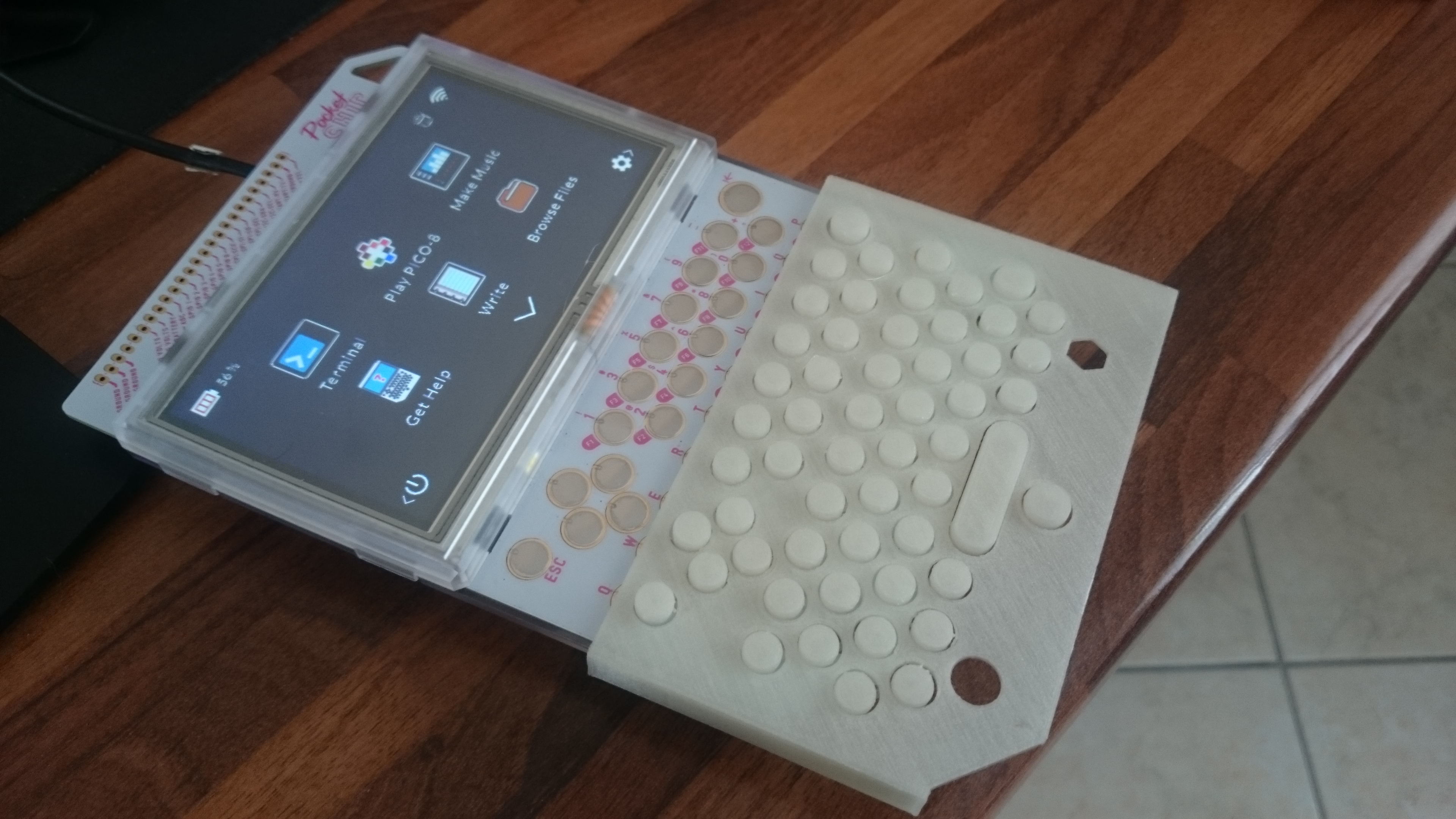 PocketChip additional keyboard + Stylus pen