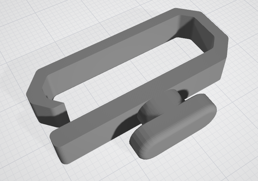 Twist In Cable Clamp [4040 Aluminium Profile, 4ELP]