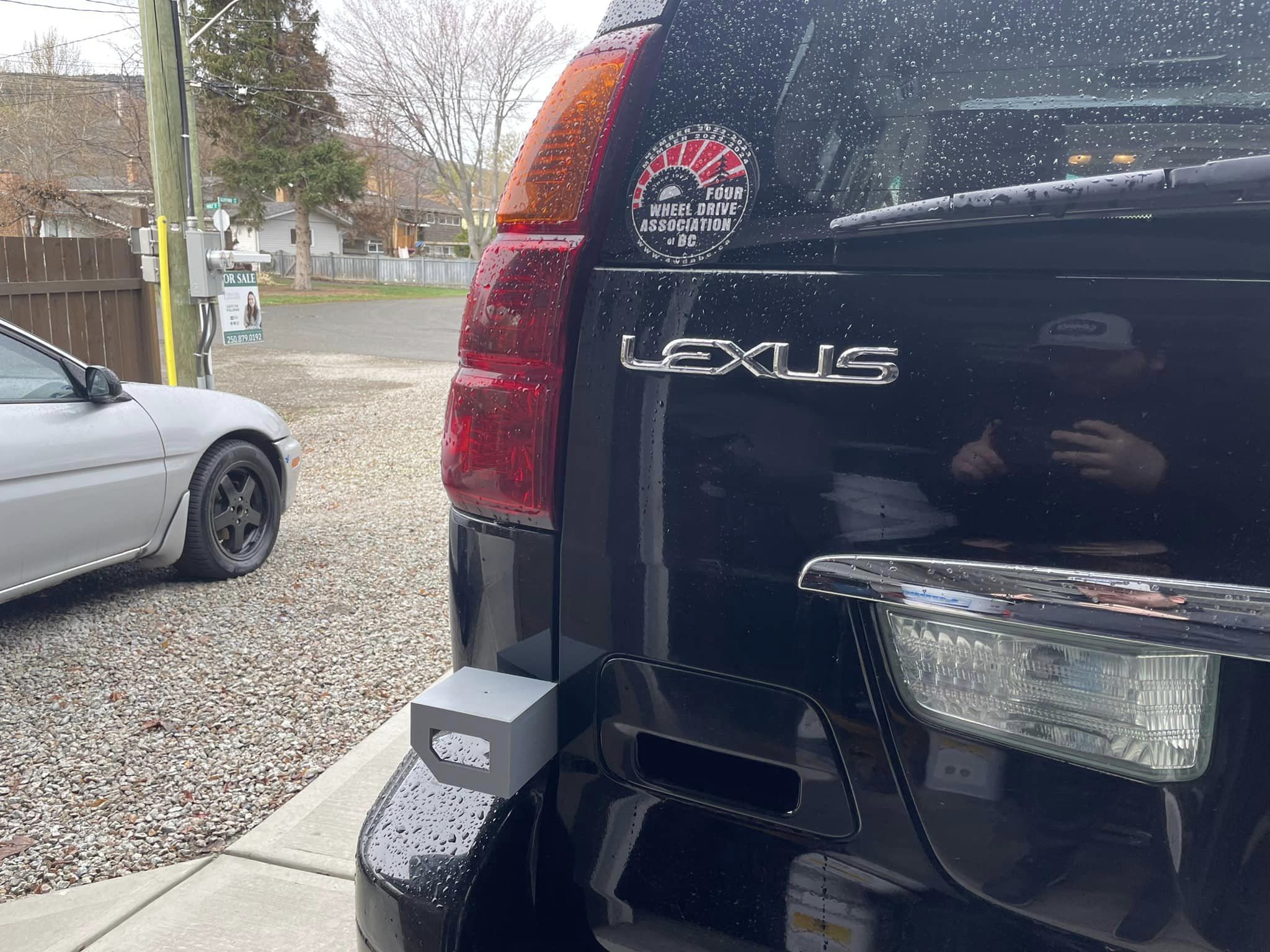 Toyota Barn Door CB Radio/Whip Mount