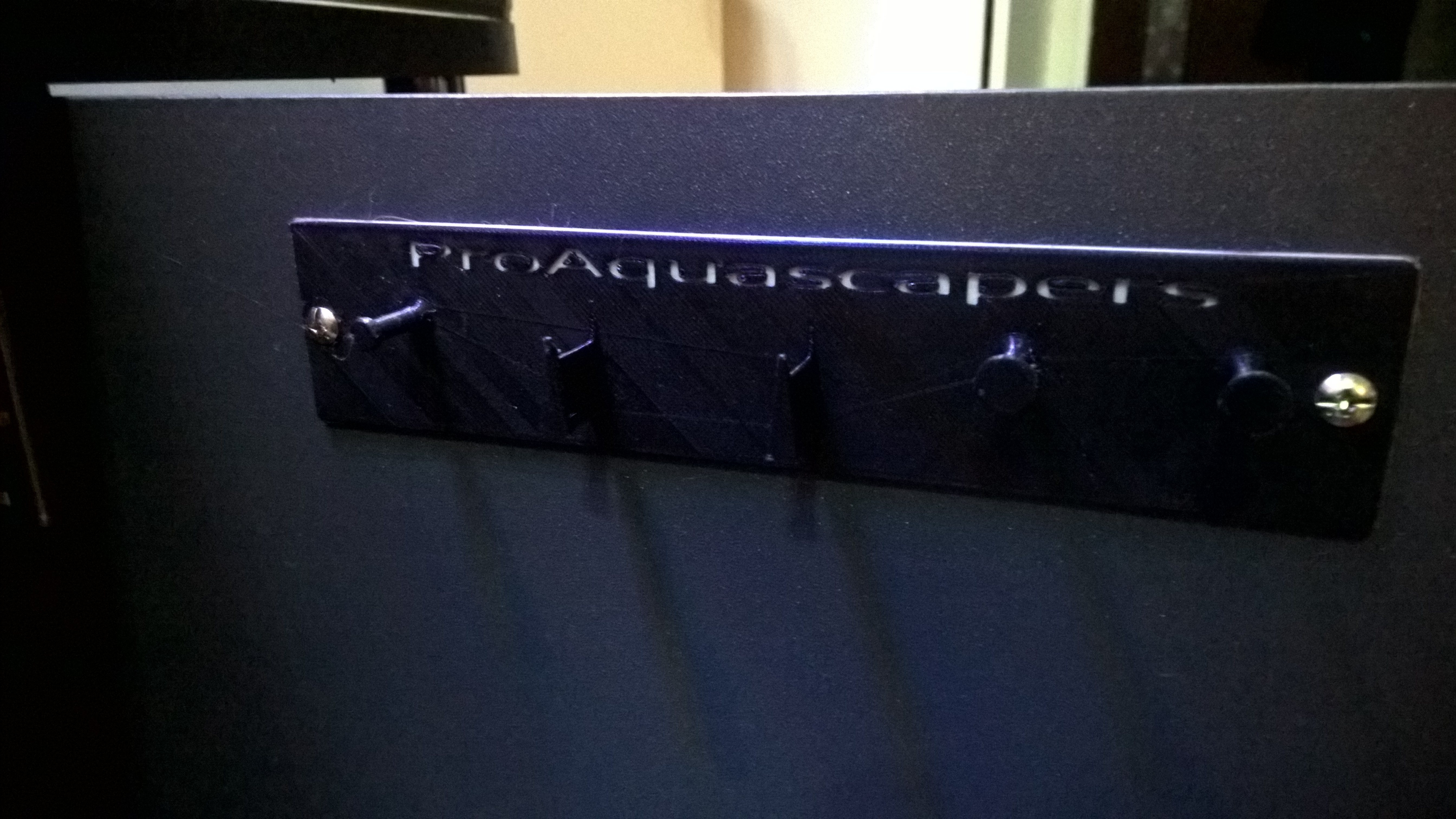 Organizer for aquascaping tools
