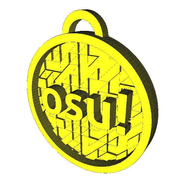 Osu! keychain