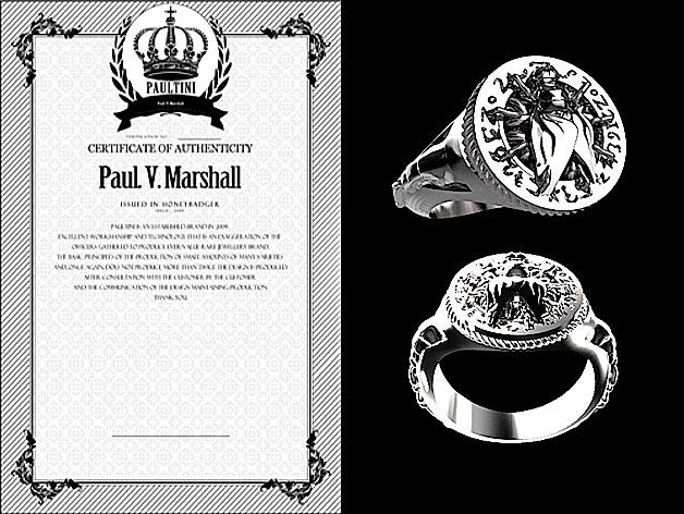 [ 2017 PAULTINI ] : Ring : Remix ; Fly : 666 : Beelzebub : Beelzebūb