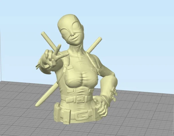 LadyDeadpool Bust