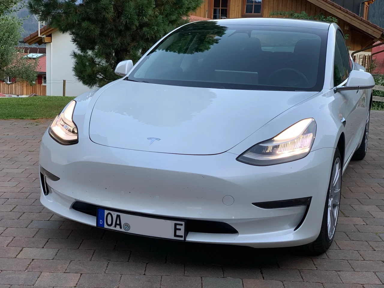 Tesla model 3 licenseplate holder european version (Nummernschildhalter)