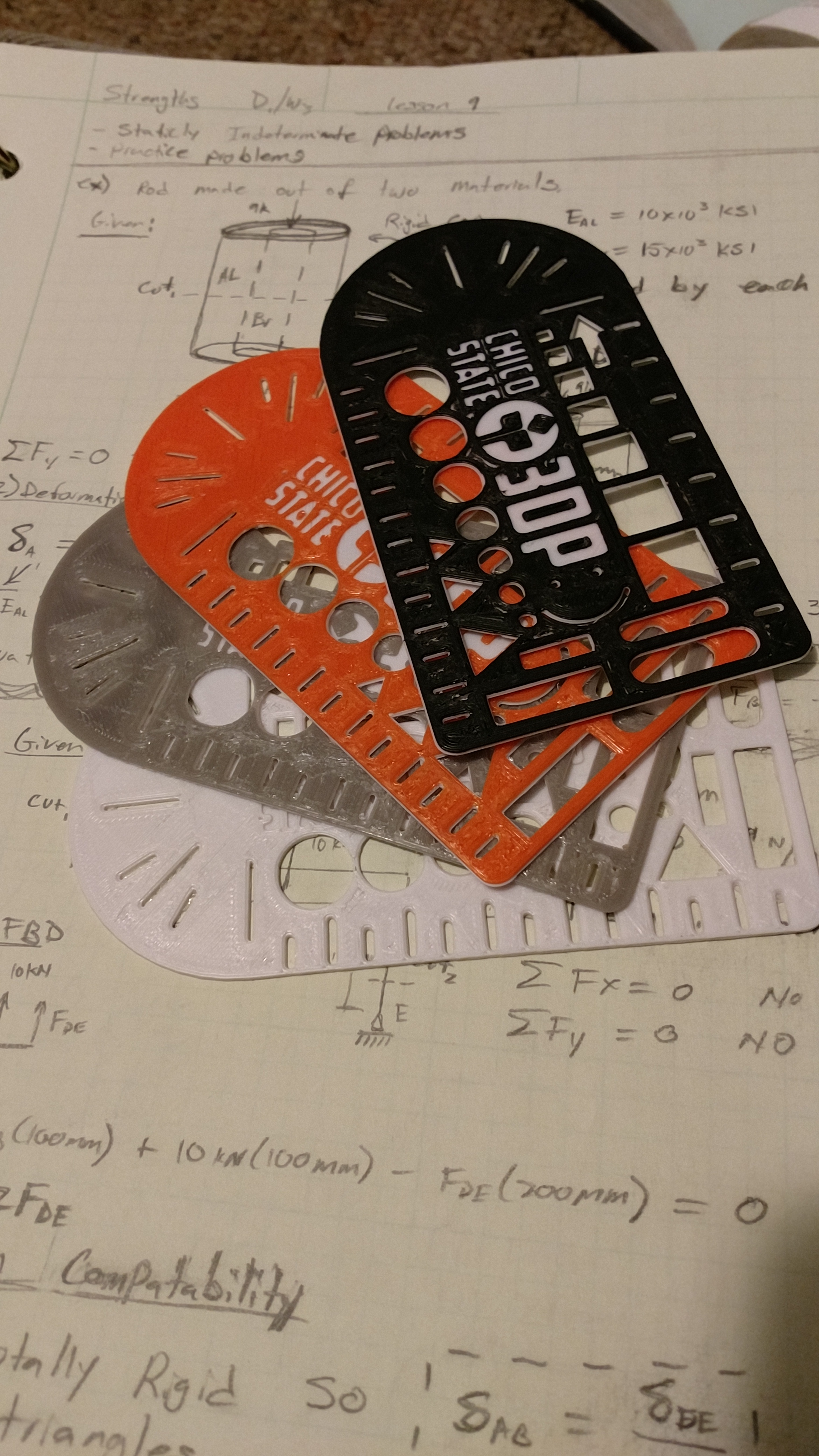 Drawing Template (Chico State 3DP Club)