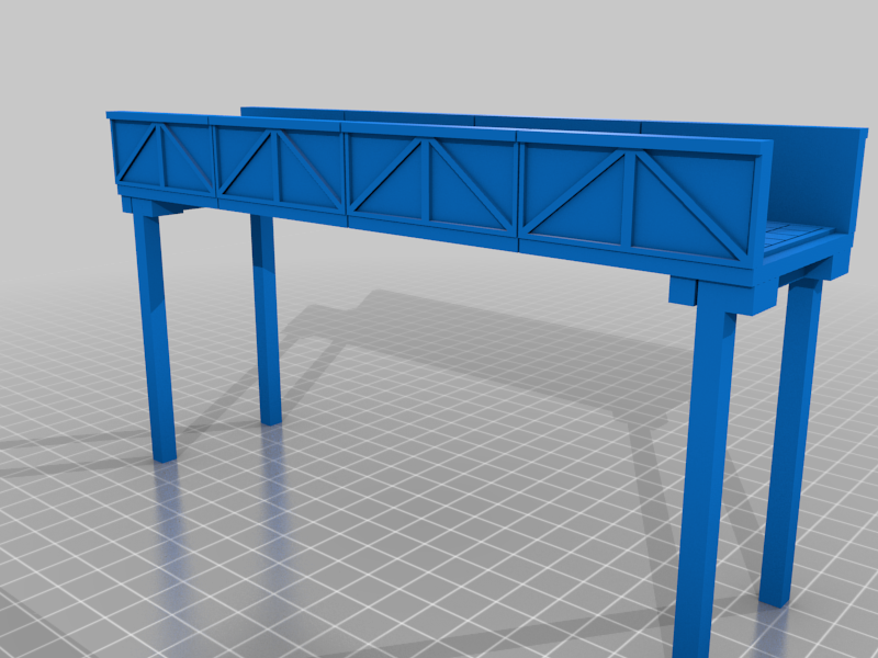 Catwalk for Imperial city ruins