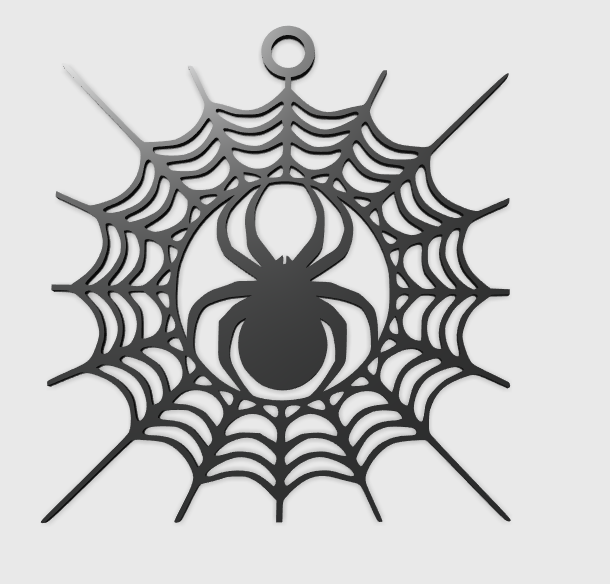 Spider Cobwebs Pendant