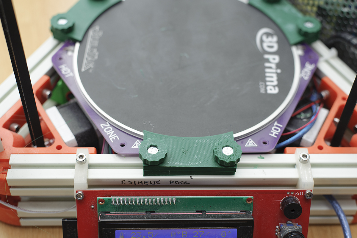 Kossel Mini heated bed holder