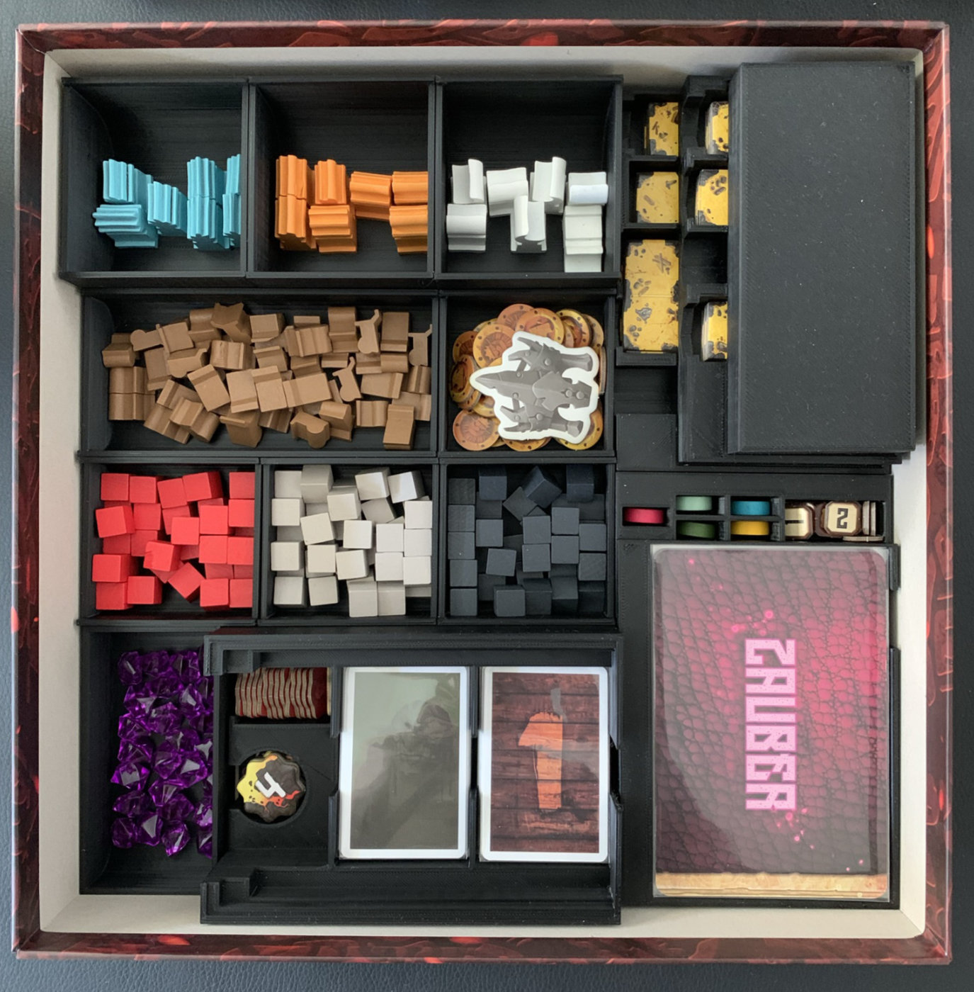 In the Hall of the Mountain King Insert/Organizer for sleeved cards