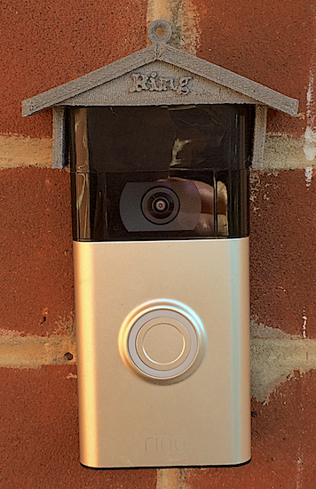 RING VIDEO DOORBELL SUN/RAIN COVER