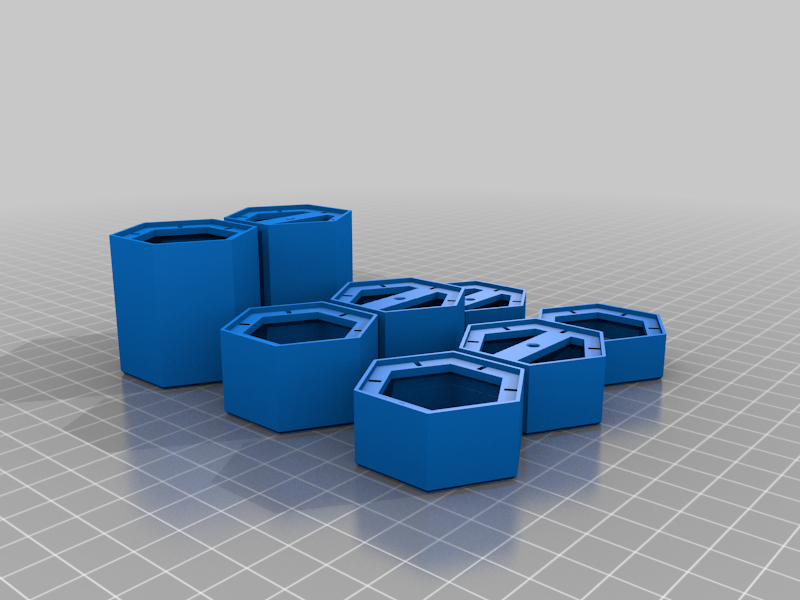 Maghex Base Risers
