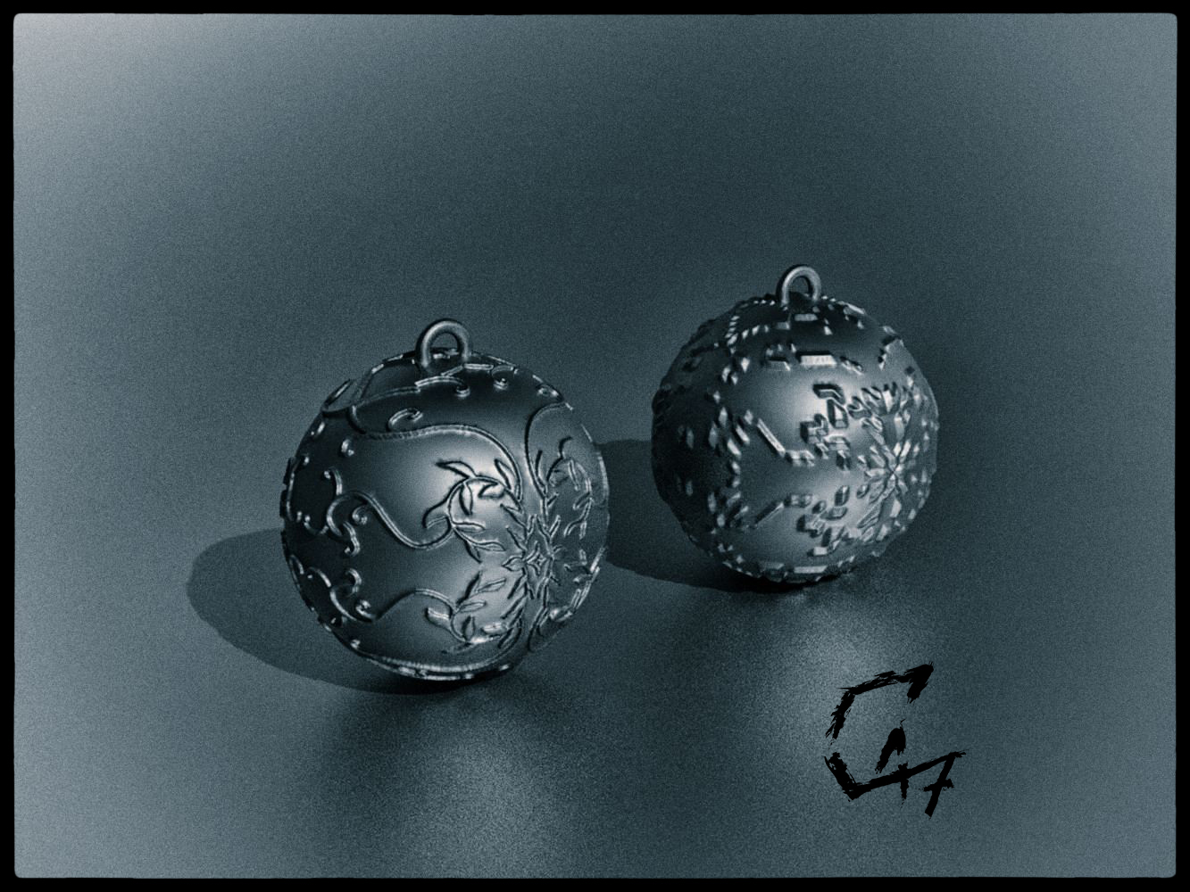 Christmas Tree Bauble - decorative