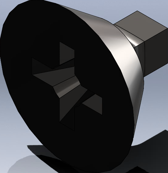 Robertson No. 2 Square Head Adapter Bit