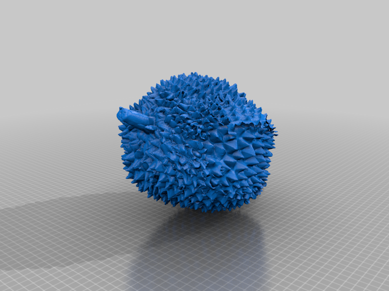 Livestream durian（generated by revopoint pop）