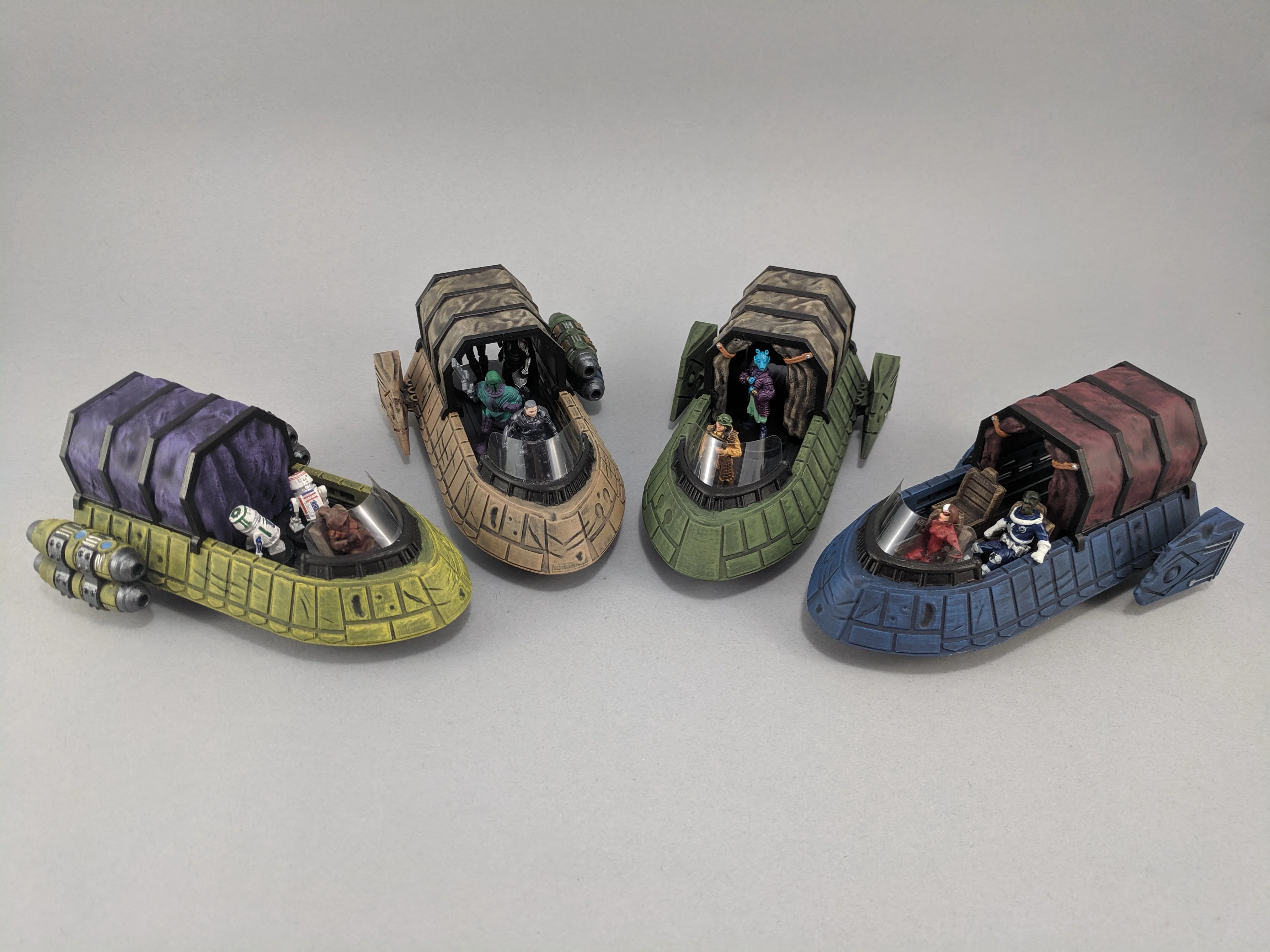 Sci-Fi Cargo Skiff