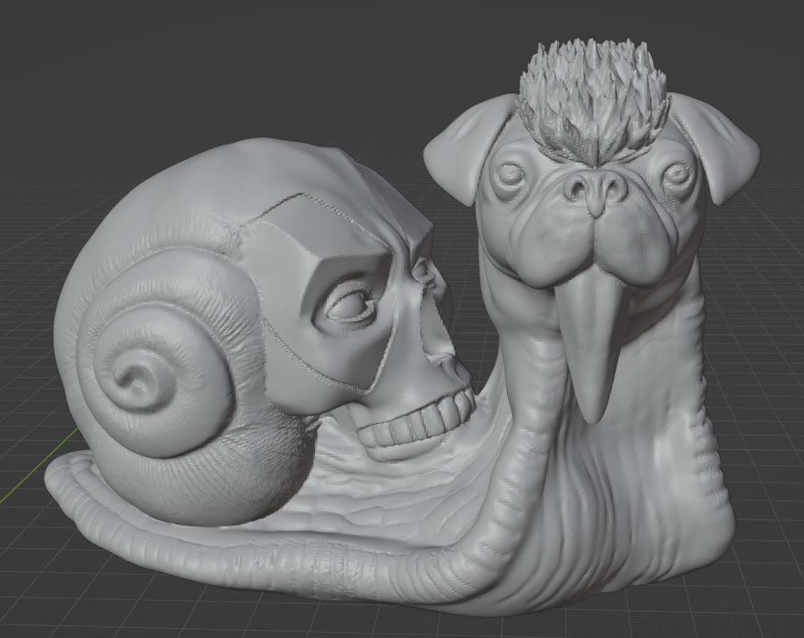DEADPOOL DOG SNAIL