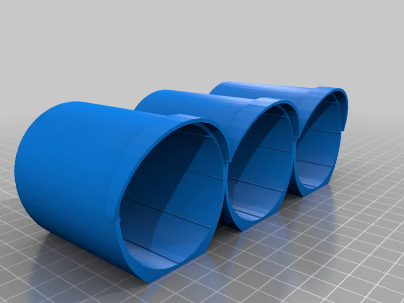 Triple Gauge Pod with Visor (52mm Gauges)