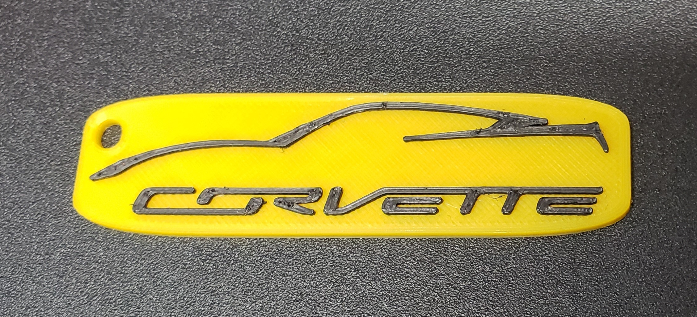 Corvette Keychain
