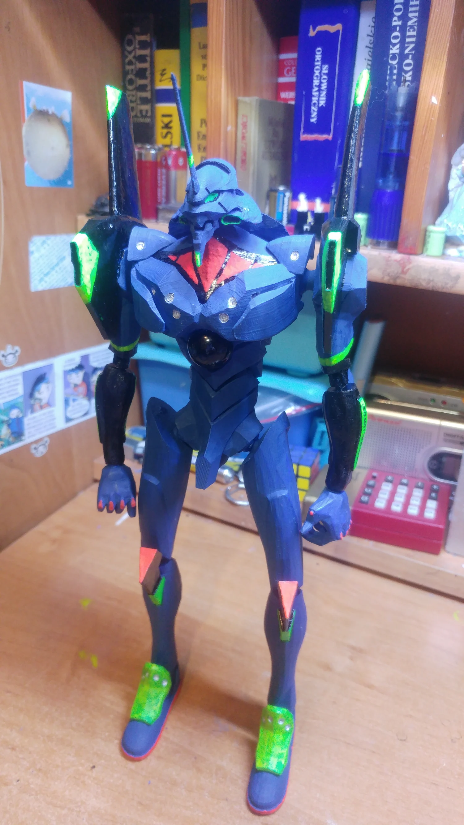 Evangelion unit 01 articulated, slightly improved version