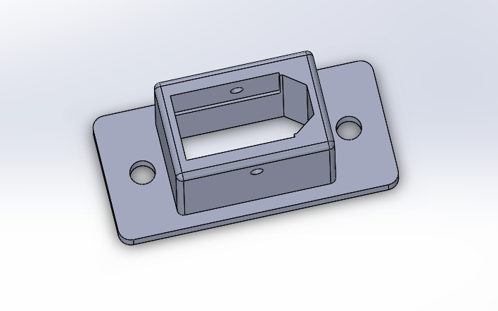 Male XT90 mount